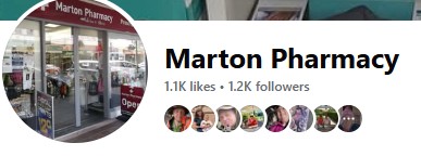 Marton Pharmacy Facebook page