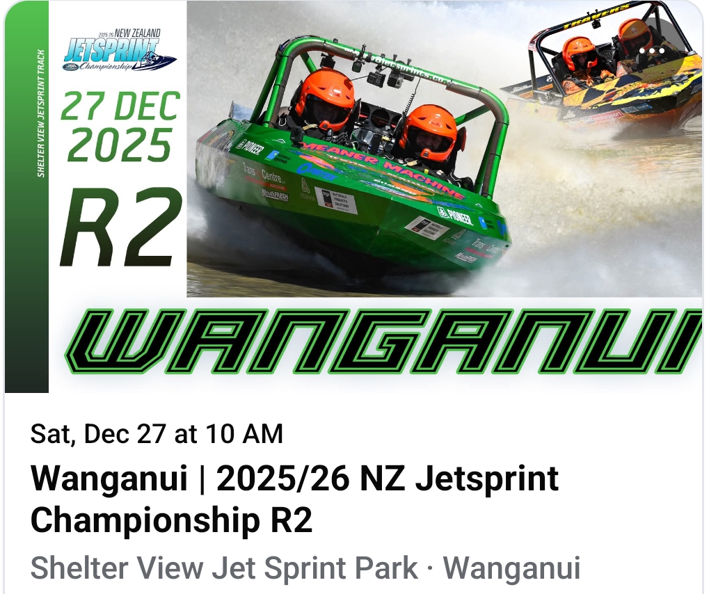 Wanganui Jetsprint Dec 2025