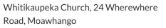 Whitikaupeka Church Moawhango